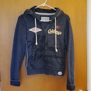 Cropped Aeropostale hoodie